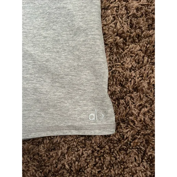 Women's Alo Yoga Biker Shorts Size S Gray - Picture 3 of 5